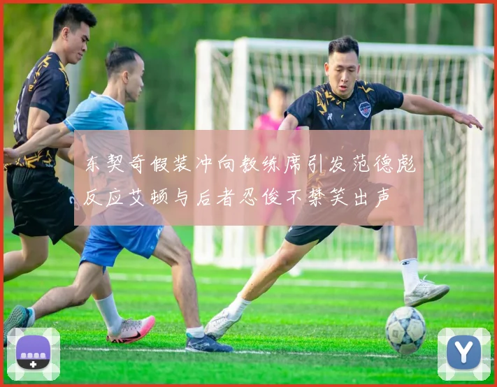 东契奇假装冲向教练席引发范德彪反应艾顿与后者忍俊不禁笑出声